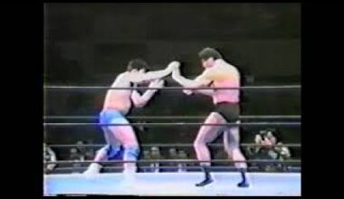 Baby Suzuki vs. Inoki 3/15/89