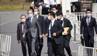 Japan asks foreign guests to wear face masks at Abe's state funeral