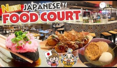 Japanese Food Court Tour in Yokohama