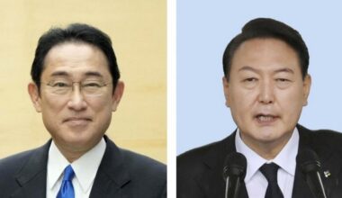 Kishida, Yoon agree to restore sound Japan-South Korea relations