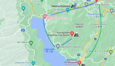 2 days in Hakone, Ryokan stay