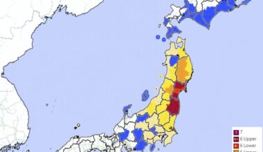 Powerful quakes rock northeastern Japan, tsunami warning issued