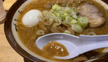 One of the best miso ramen in Japan at “Sumire”