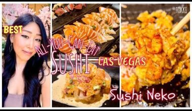 BEST All-You-Can-Eat SUSHI in LAS VEGAS! Sushi Neko. Must visit for Sushi Lovers!