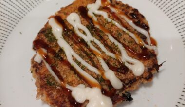 Okonomiyaki- homemade in the UK