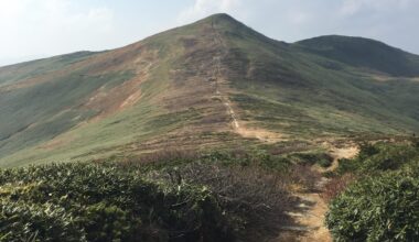Trail of Mt Tairappyoyama, Nigiigata Pref.