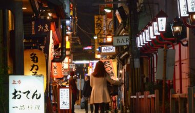 Alley near Dotonbori.