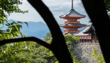 Kiyomizudera in August 2022