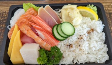 Chirashi Takeout For Lunch Today