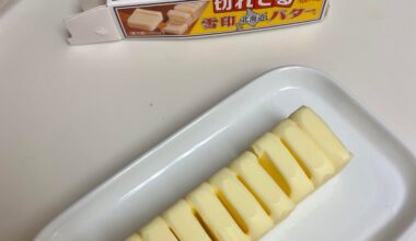 The butter in Japan.