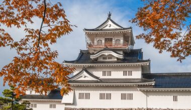 [OC] Toyama Castle in Autumn