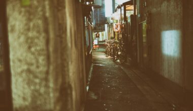 An alley in Shimokitazawa, Tokyo