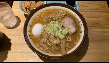 Legendary Miso Ramen at Sumire in Yokohama