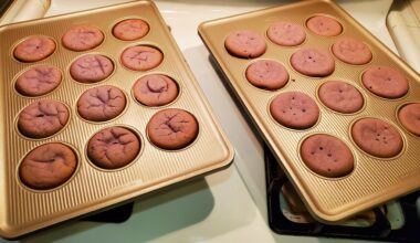 I made ube mochi muffins for friends and family!