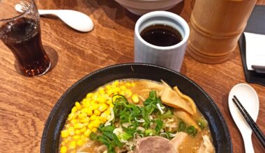 Delicious miso ramen with my husband in Bruxelles !