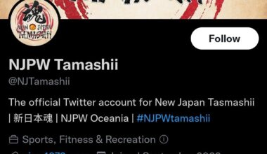 Seems like NJPW's announcement will be the establishment of an Oceanic brand. The account is followed by Fale so I trust it to be legit.