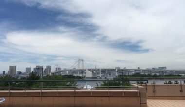 View of Tokyo Bay from Odaiba