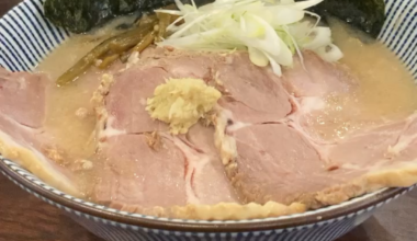 Yakimiso Ramen at Yadoya in Tokyo