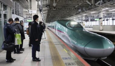 Bullet trains back in service between Iwate and Miyagi after quake