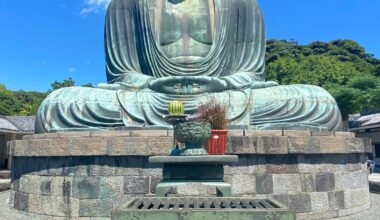 The Great Buddha of Kotoku-in Temple in Kamakura