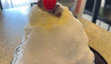 Last? shaved ice of the summer