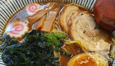 Shoyu ramen at Shiroya, Rome