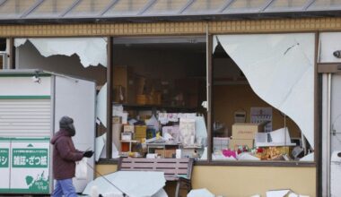 2 dead, dozens injured after M7.4 quake hits northeastern Japan