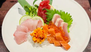 12pc Sashimi Plate