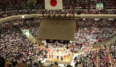 Attended the Sumo tournament in Tokyo during my visit. Epic! (2018)