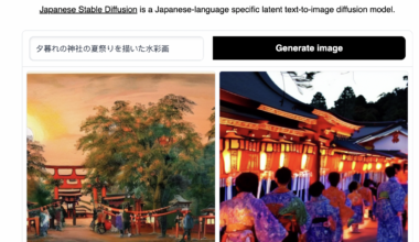 Japanese Stable Diffusion, a Japanese-language specific text-to-image AI