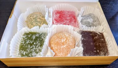 Assorted Wagashi