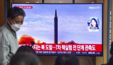 North Korea fires ballistic missiles toward Sea of Japan again