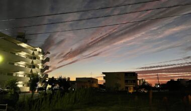 Dramatic sky in Aichi