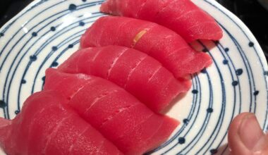 Tuna Sushi (Yellowfin)