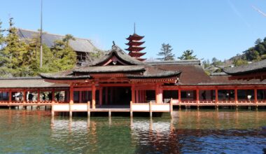 Itsukushima Jinja, January 2020