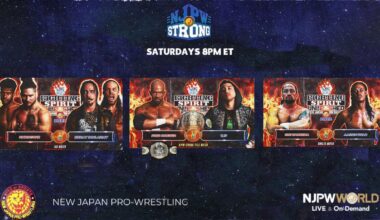 New NJPW Strong tonight Sat Njpwworld & Fite