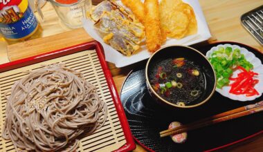 Zaru Soba and Tempura