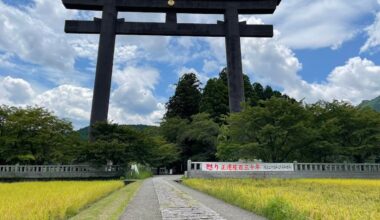 Wakayama Prefecture | The largest torii in Japan (34m)