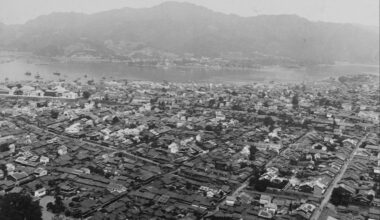 A view of Nagasaki. 1895.
