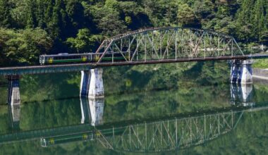 Picturesque Japan railway line fully reopens after 11 years