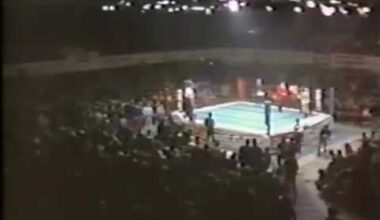 Tiger Mask vs "Cowboy" Bret Hart: WWF Junior Heavyweight Championship match, New Japan Pro Wrestling - NJPW New Year Golden Series, February 5, 1982