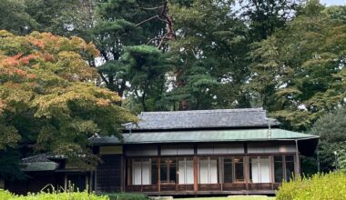 Meji Shrine Teahouse.