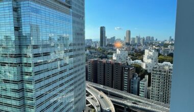 View of Shinjuku from Roppongi