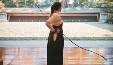 Kyudo in Meiji Jingu, 2019