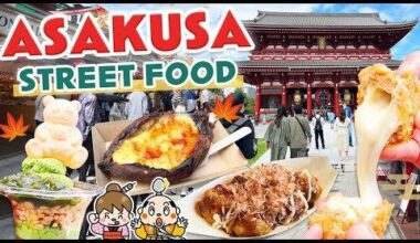 Asakusa Tokyo Street Food Tour / Japan Travel Guide