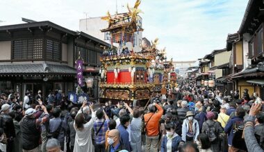 Fall Takayama Festival returns to delight crowds after 3 years