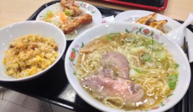 Massive Char-Sui Ramen, Fried rice, Kara-age, Gyoza feast at Deiki, Kanazawa Bunko (Yokohama)