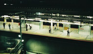 Waiting for the Train [OC]