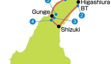 12 day solo bike tour itinerary 14th to 25th Oct – Tokyo → Kyoto via Tokaido, Shimanami Kaido → Shikoku → Osaka
