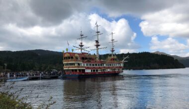 Hakone Lake Ashi “pirate ship”